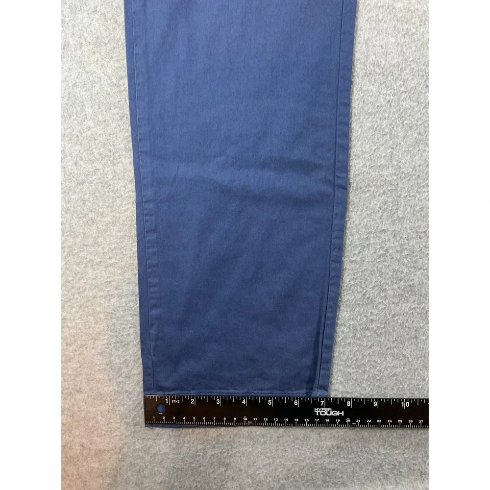 J. Crew Flex Straight Chino Pants Mens 31x32 Blue Cotton Stretch Casual 1213